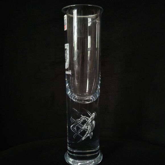 Vtg Holmegaard by Lütken "Vallo Kommune" High Life Wine /Drink /Champagne Glass - Picture 3 of 9
